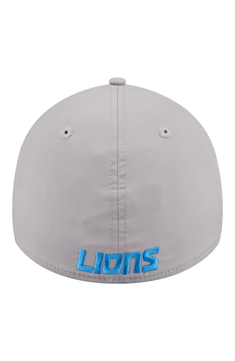 New Era Men's New Era Gray Detroit Lions Perforated 39THIRTY Flex Hat, Alternate, color, Gray