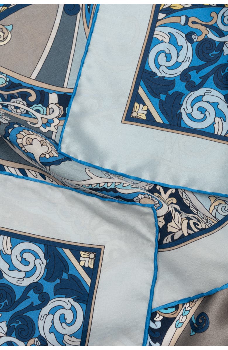 Elizabetta Romina - Silk Foulard for Women, Alternate, color, Blue