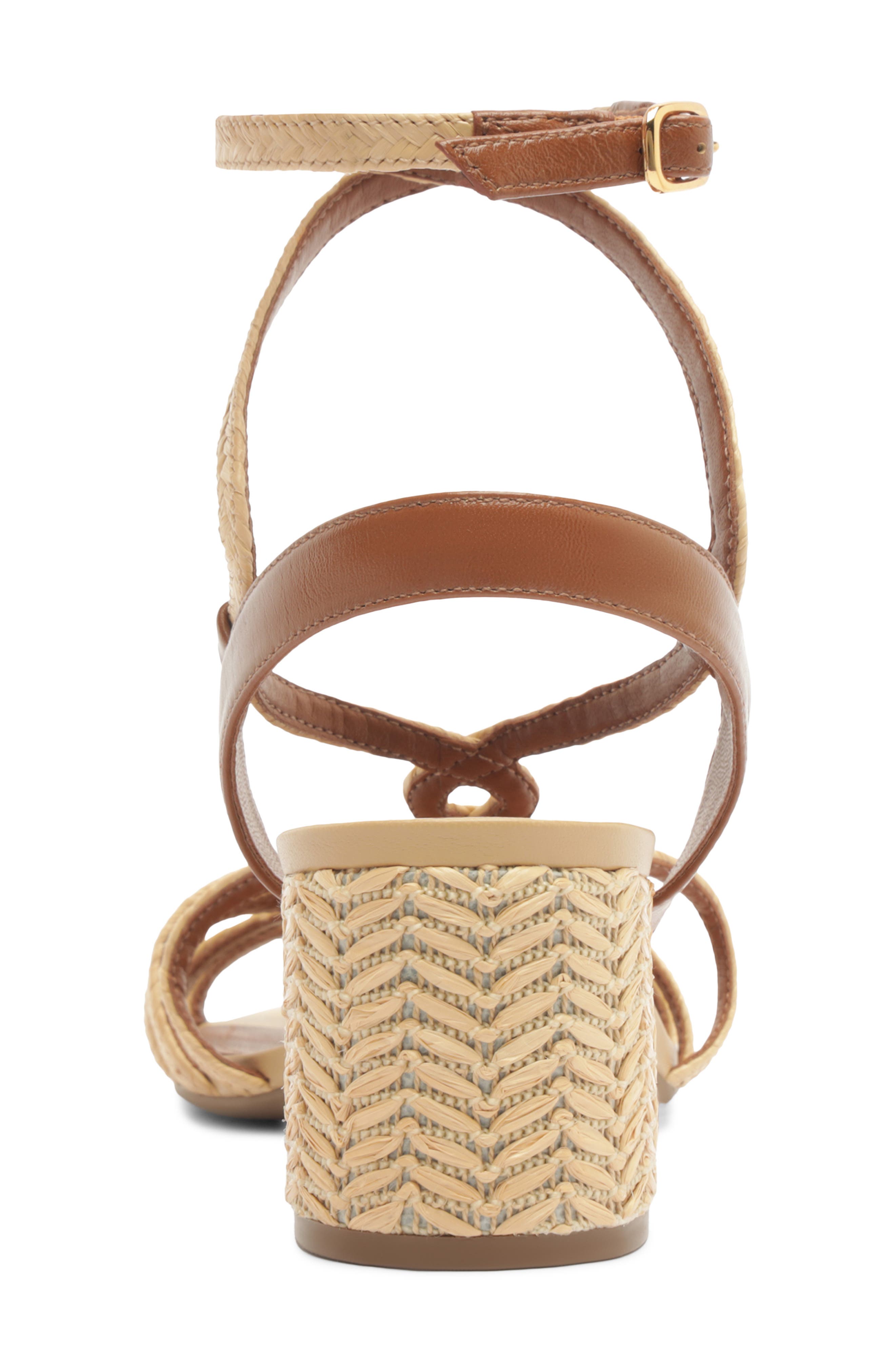 Arezzo Aria Ankle Strap Sandal, Alternate, color, Natural/ Soul Natural