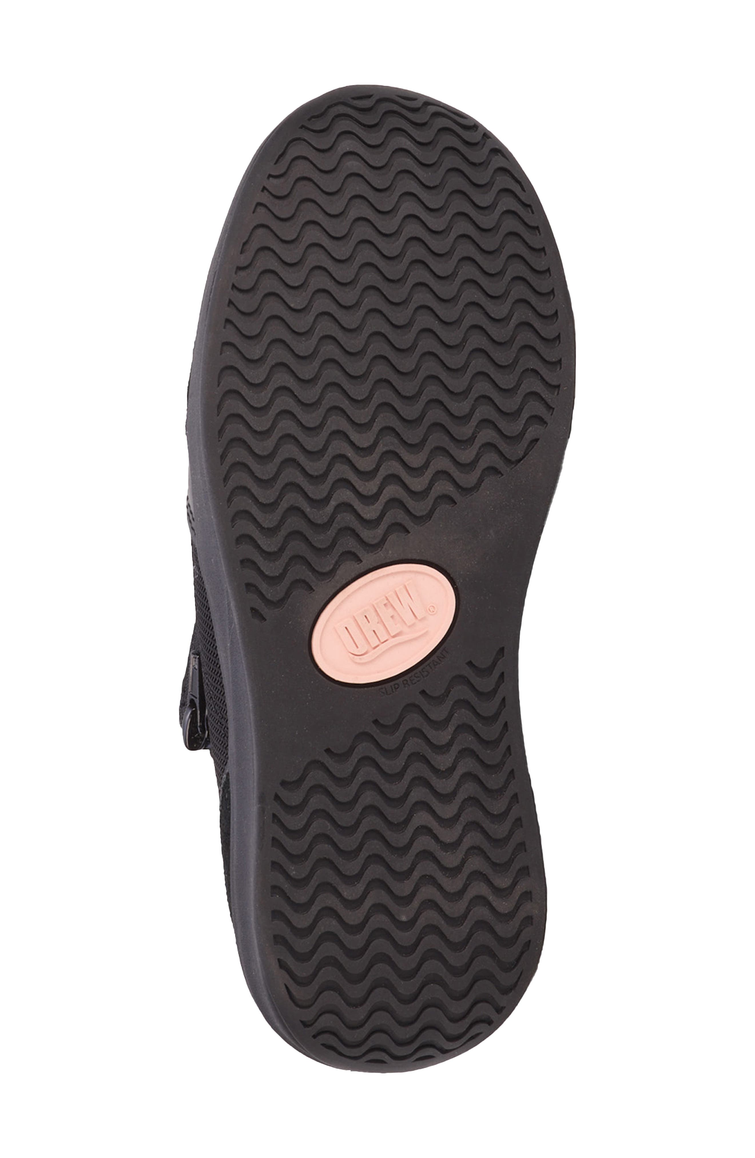 DREW Happy Sneaker, Alternate, color, Solid Black Combo