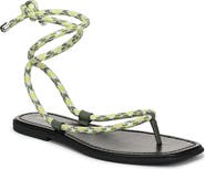 Veronica Beard Carmina Ankle Wrap Sandal