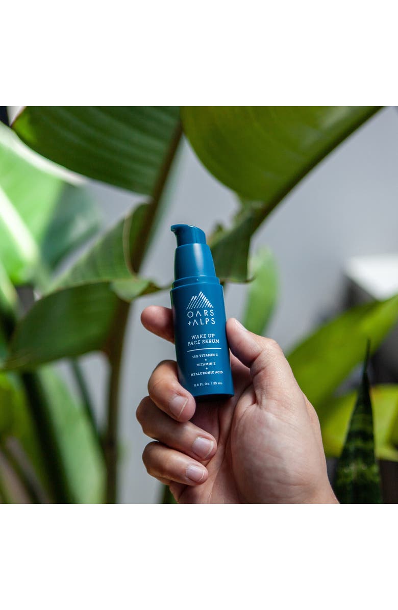 OARS + ALPS Wake Up Face Serum, Alternate, color, Blue