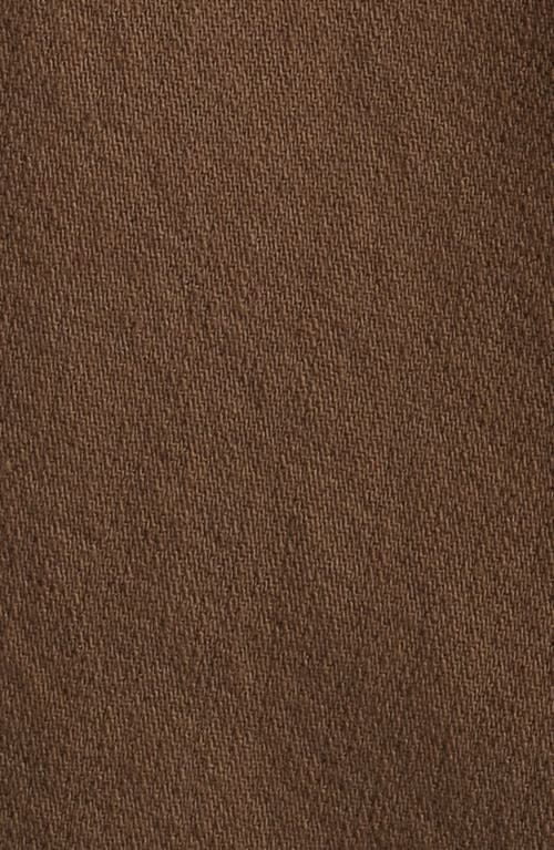 Frame Textured Terry Double Pocket Overshirt In Gold