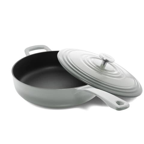 5 qt. Round Cast-Iron Saute Skillet w/ Lid