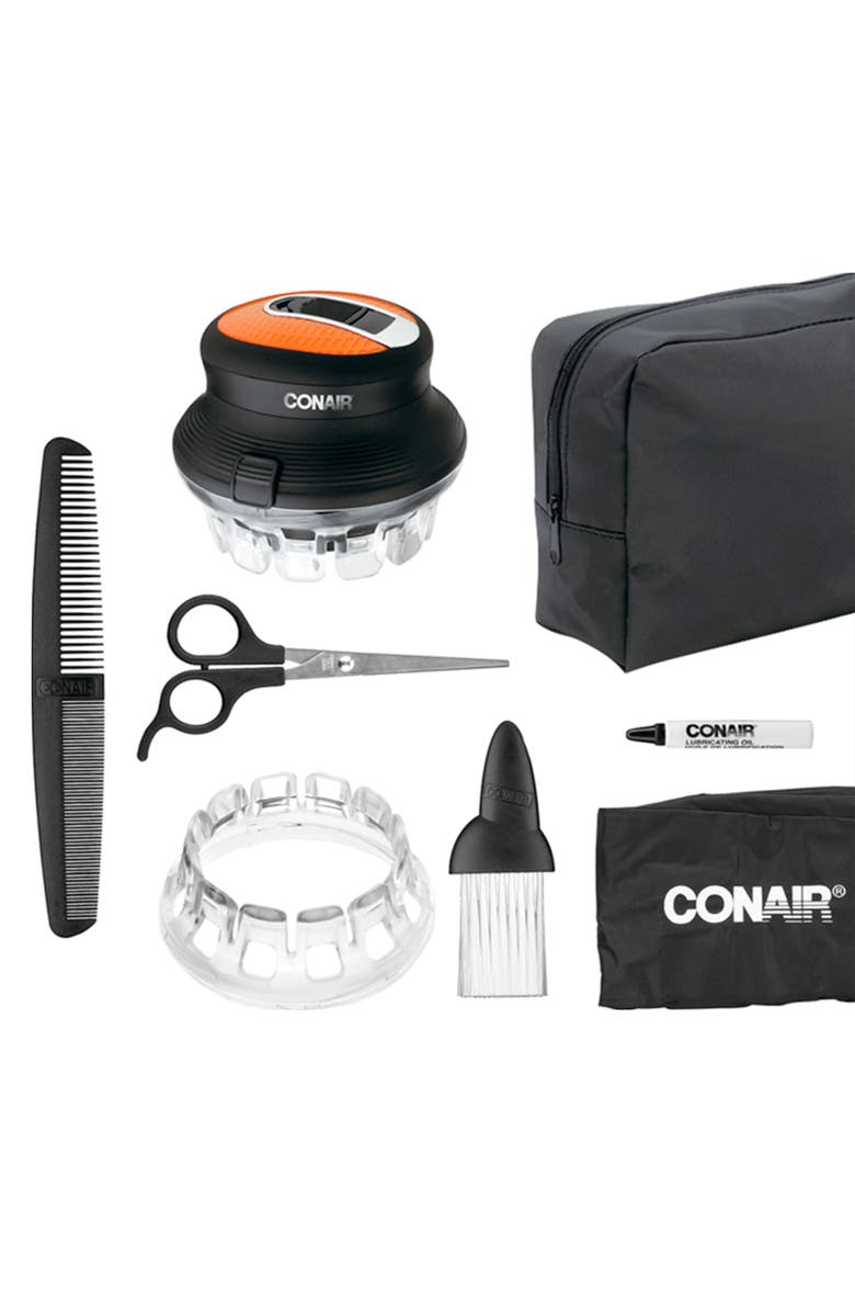CONAIR Cordless Even Cut Rotary Haircut Kit with Dual Blades, Alternate, color, Grey