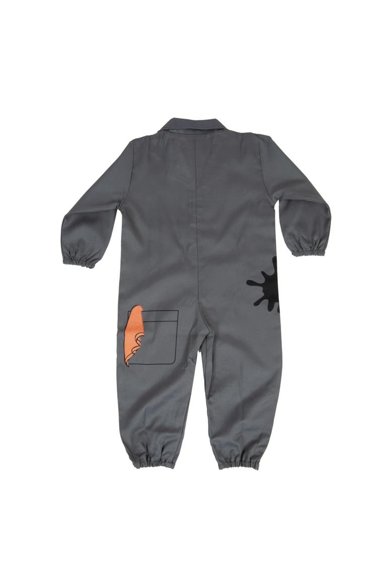 Gray Kids Mechanic Garment Career Dress Up, Alternate, color, Gray