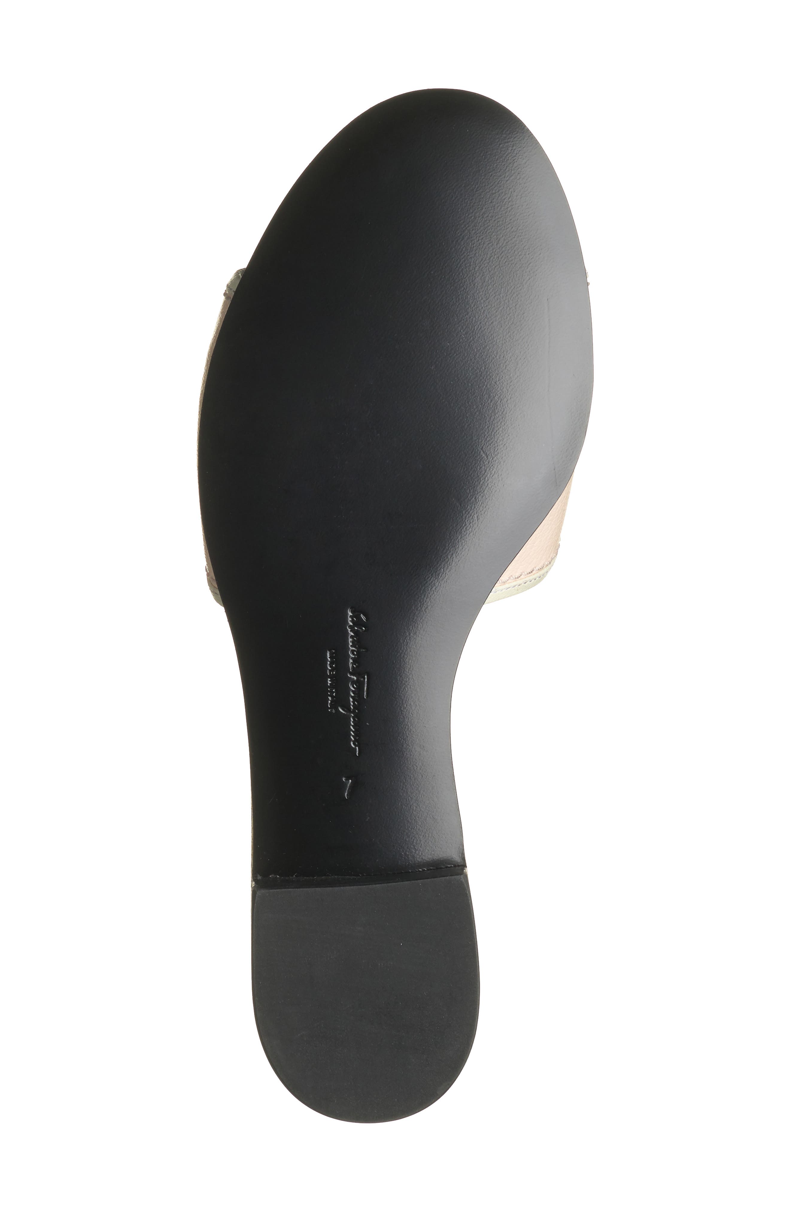 FERRAGAMO Rhodes Slide Sandal, Alternate, color, 