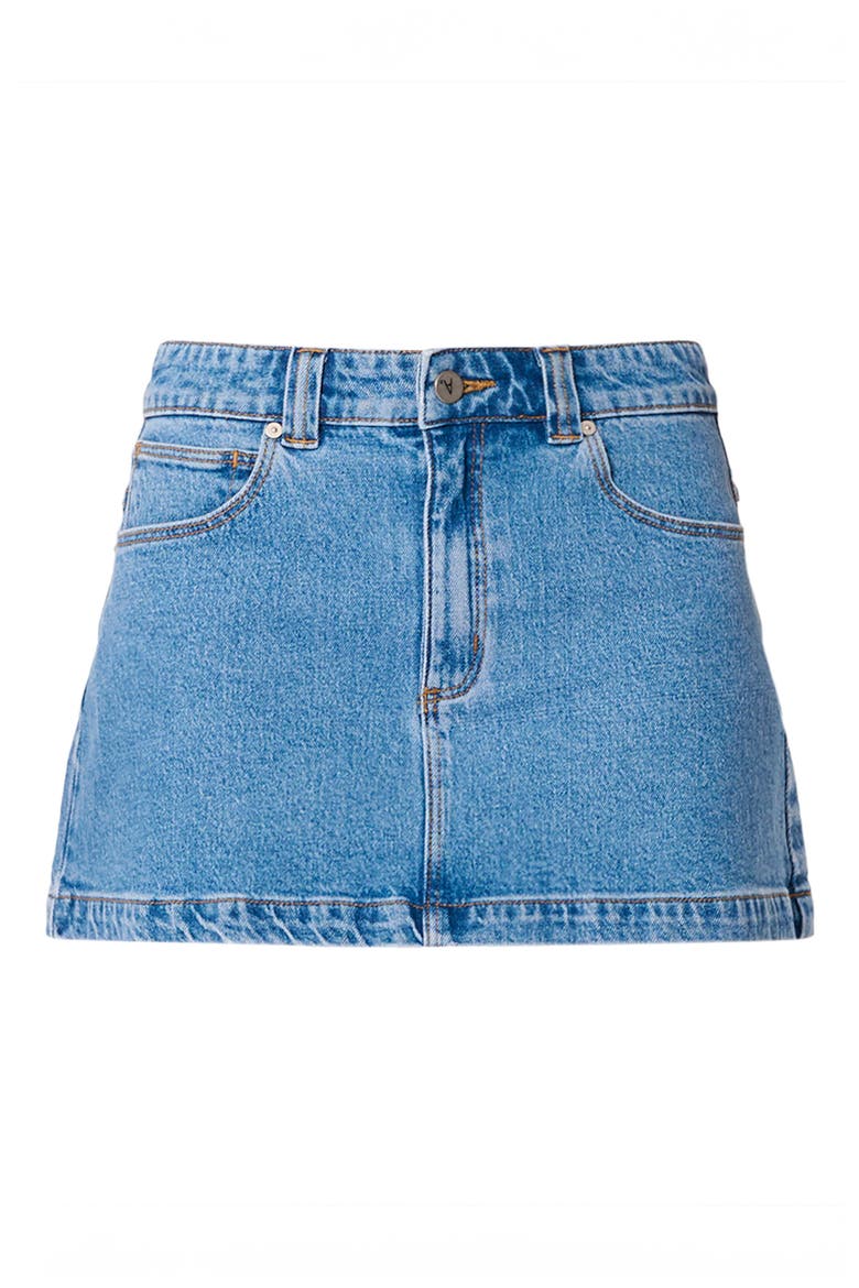 Jody A-Line Denim Skirt, Alternate, color, DEBBIE