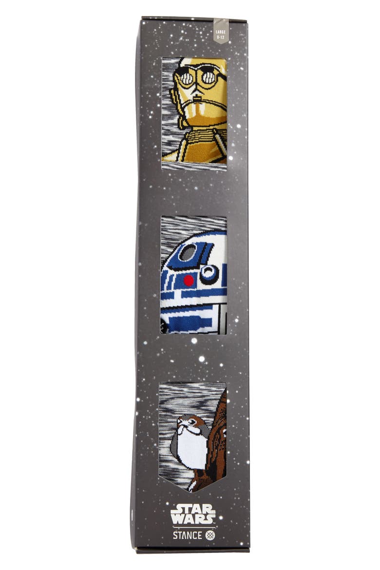 Star Wars™ - Sidekick 3-Pack Socks, Alternate, color, GREY MULTI