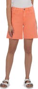 KUT from the Kloth Hailey Raw Hem Denim Bermuda Shorts