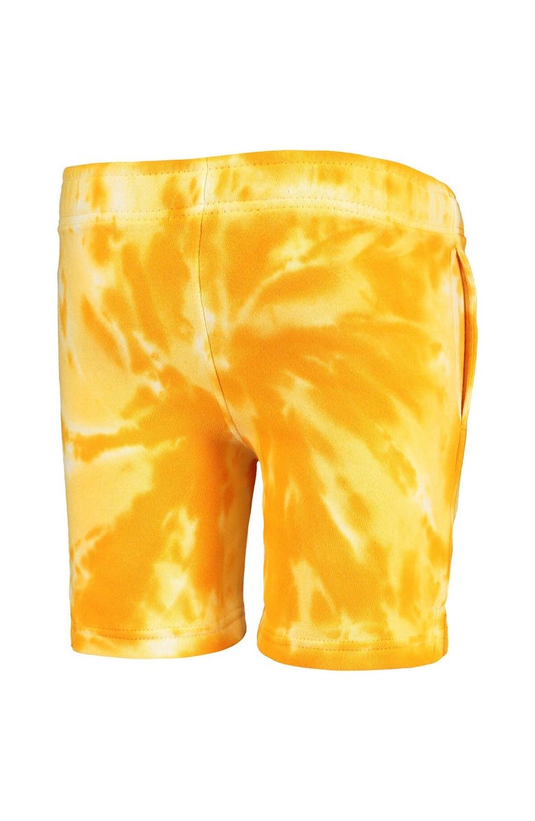 Outerstuff Preschool White/Gold Los Angeles Lakers Santa Monica Shorts, Alternate, color, White