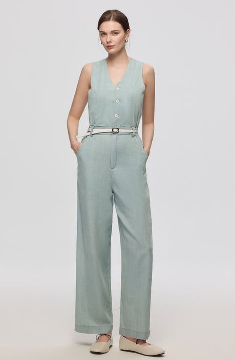 Nahla Chambray Jumpsuit