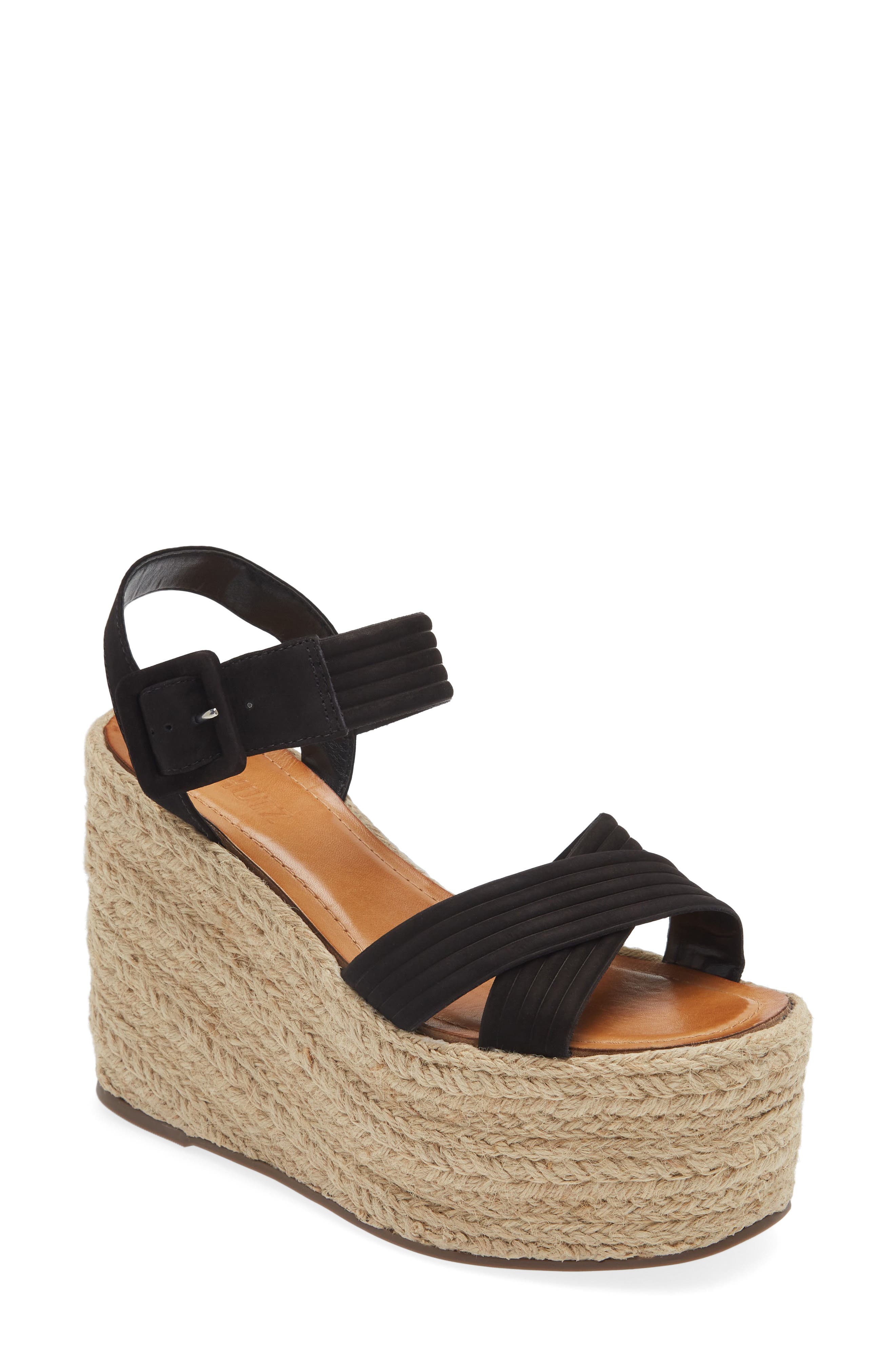 Schutz Blisse Platform Wedge Sandal, Main, color, 