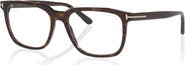 TOM FORD 55mm Square optical glasses