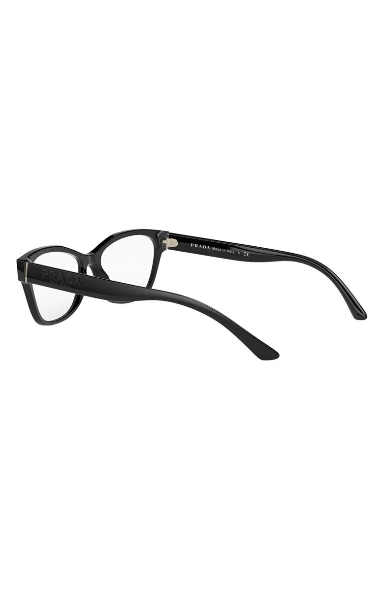 Prada 53mm Cat Eye Optical Glasses, Alternate, color, 