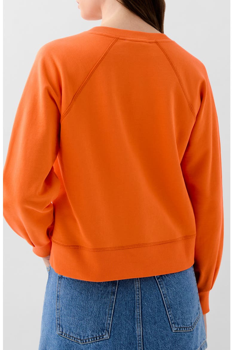 V Scp Sweater, Alternate, color, Orange