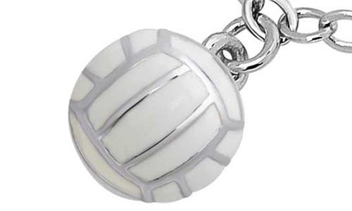 Lily Nily 3d Volleyball Bracelet In Silver