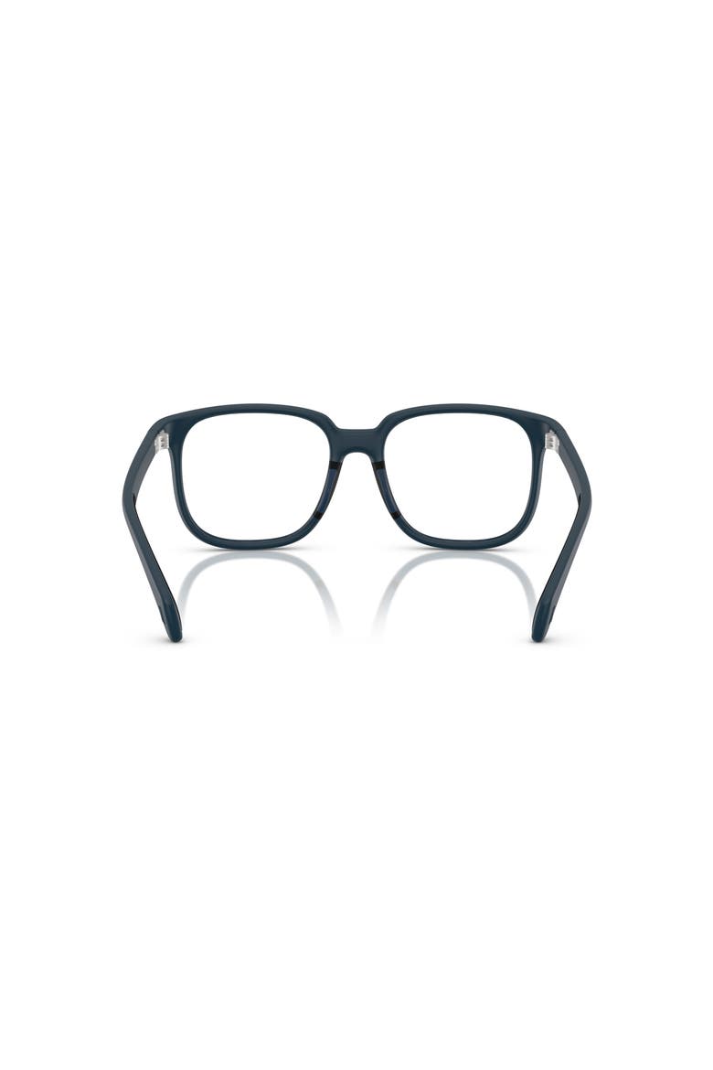 55mm Square optical glasses, Alternate, color, Blue