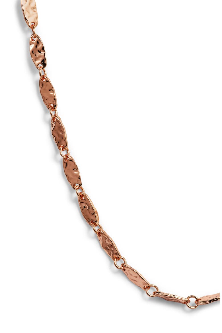 Long Chain Necklace, Alternate, color, ROSE GOLD