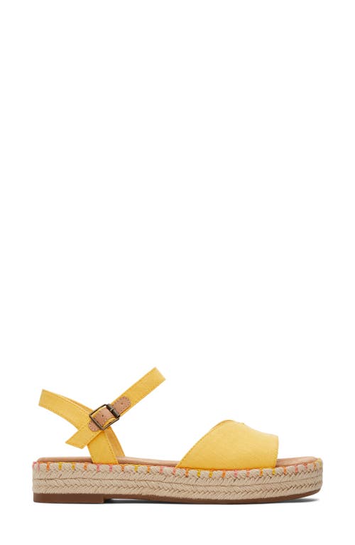 TOMS TOMS ABBY FLATFORM ESPADRILLE SANDAL