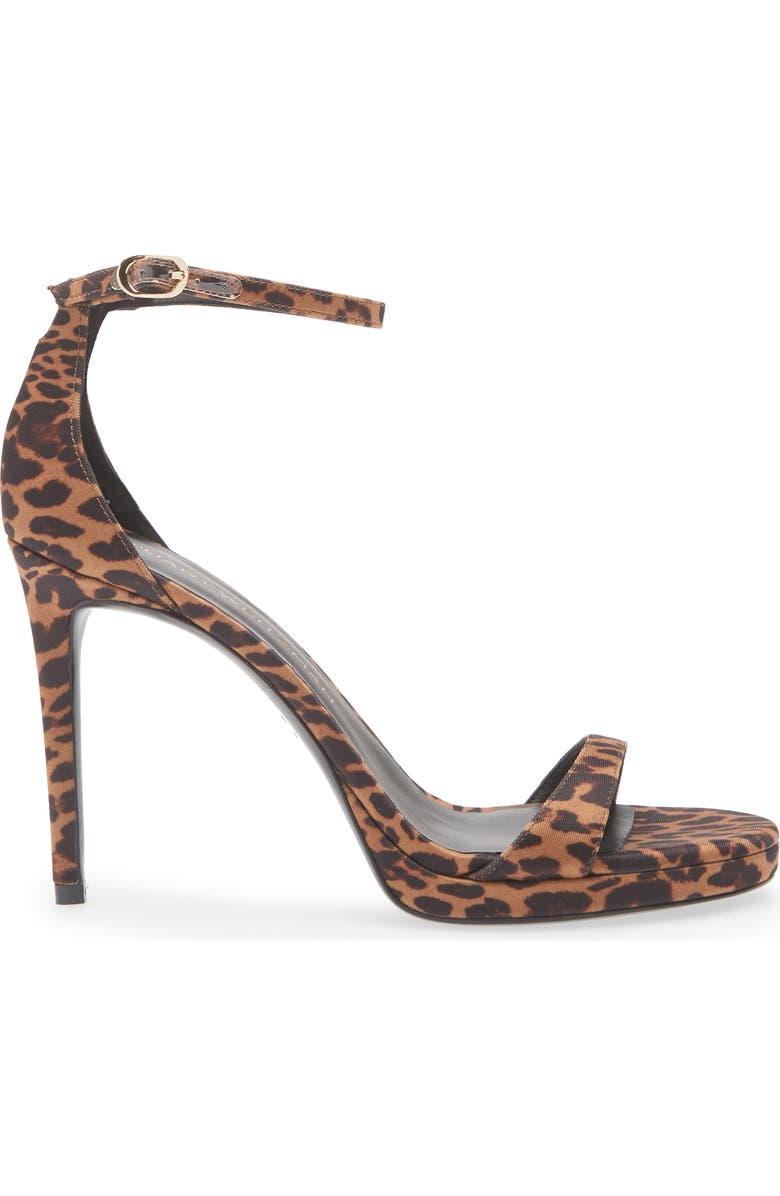 Stuart Weitzman Nudist Platform Sandal, Alternate, color, Classic