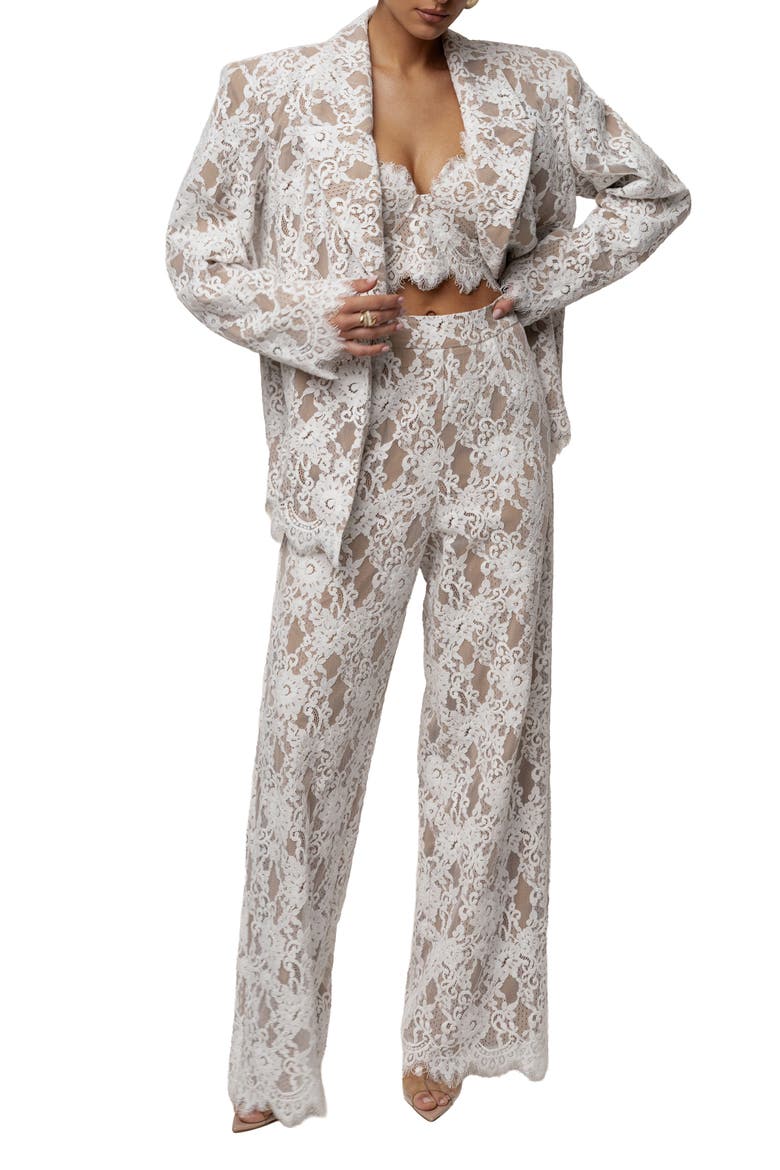 Forever Crush Lace Pant, Alternate, color, White