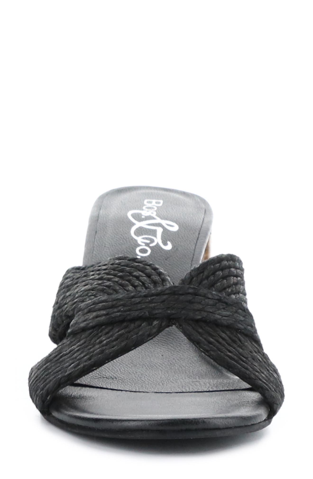 Bos. & Co. Gessa Block Heel Slide Sandal, Alternate, color, 