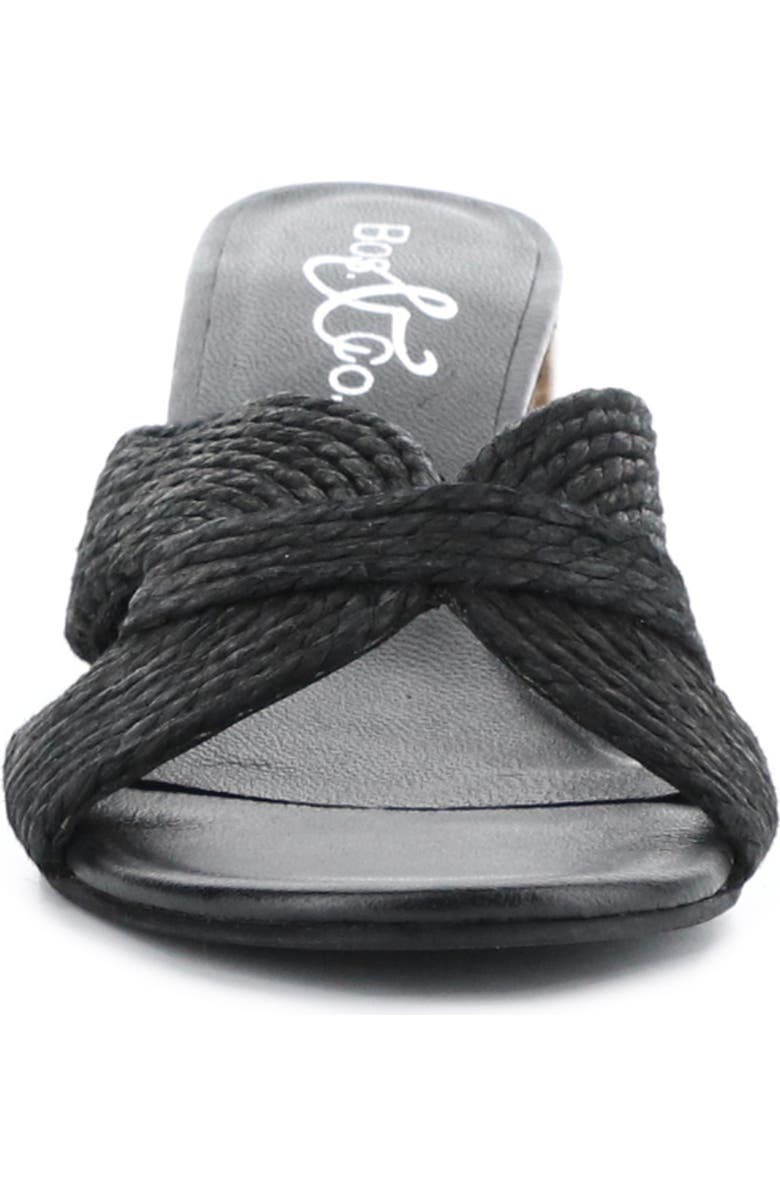 Bos. & Co. Gessa Block Heel Slide Sandal, Alternate, color,