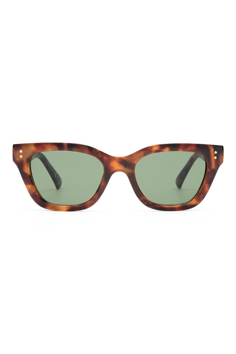 Nightglow Cat Eye Sunglasses, Main, color, DARK TORTOISE