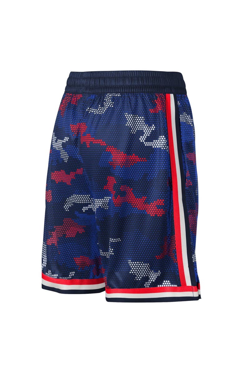 Outerstuff Youth Fanatics Branded Navy Cleveland Guardians Tech Runner Shorts, Alternate, color, 