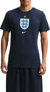 Nike England Crest Cotton Graphic T-Shirt