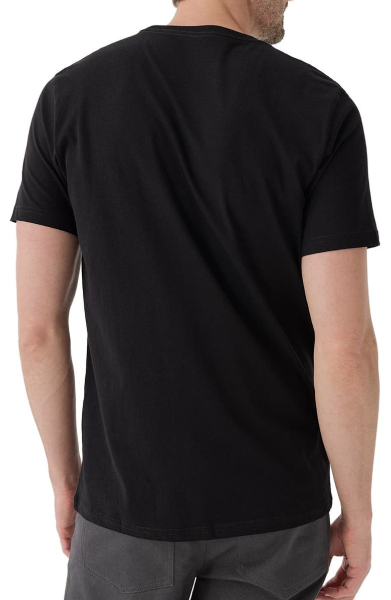 Pact Organic Softspun Crew Neck Tee, Alternate, color, Black