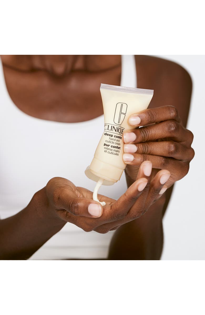 Clinique Deep Comfort Hand & Cuticle Cream, Alternate, color,