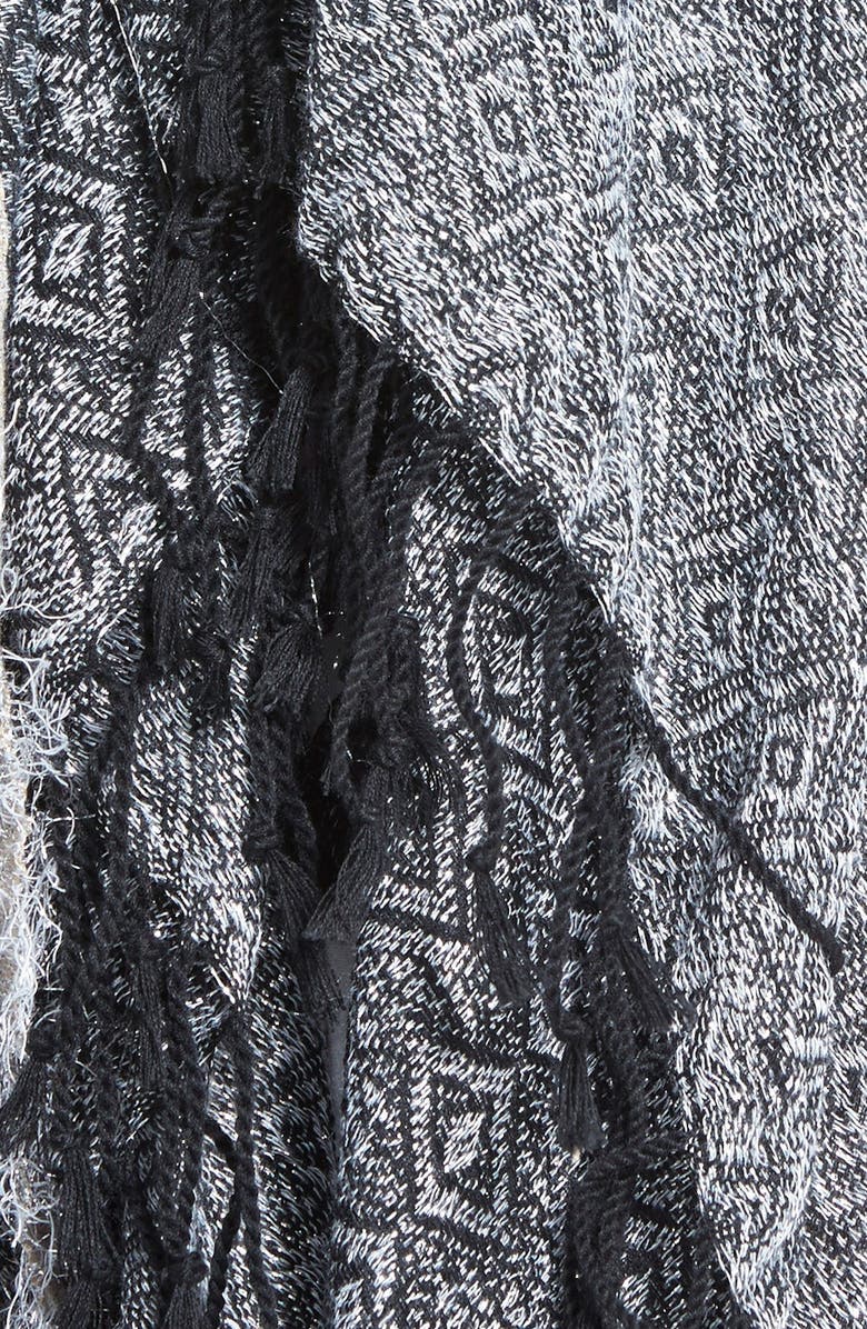 T+C by Theodora & Callum 'Evil Eye' Metallic Wrap, Alternate, color,