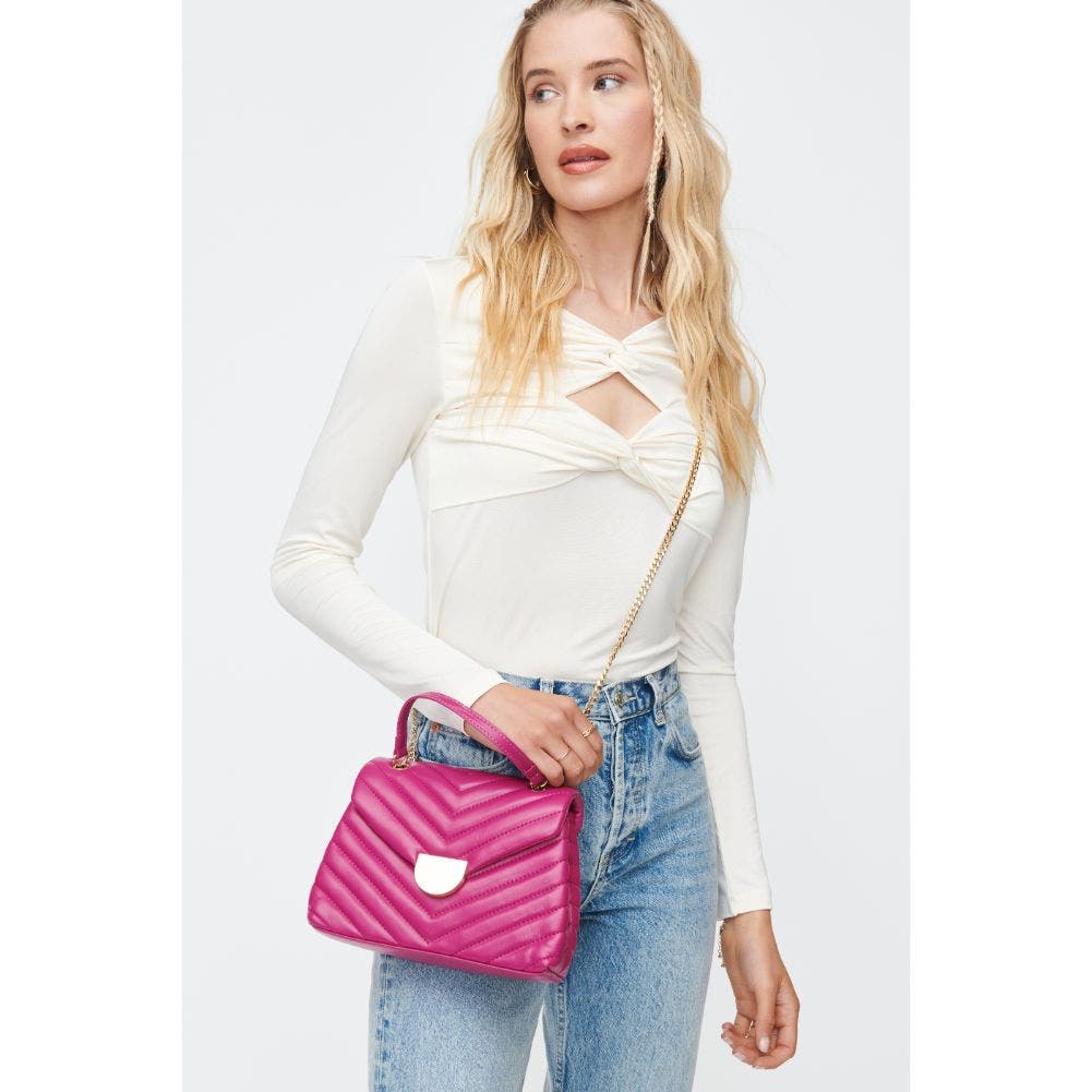 MODA LUXE Nora Crossbody, Alternate, color, Fuchsia