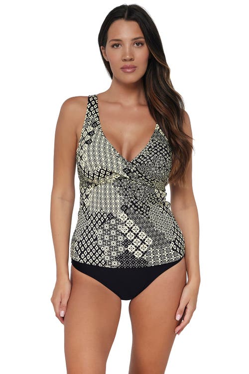 Sunsets Elsie Tankini In Venice Seagrass Texture