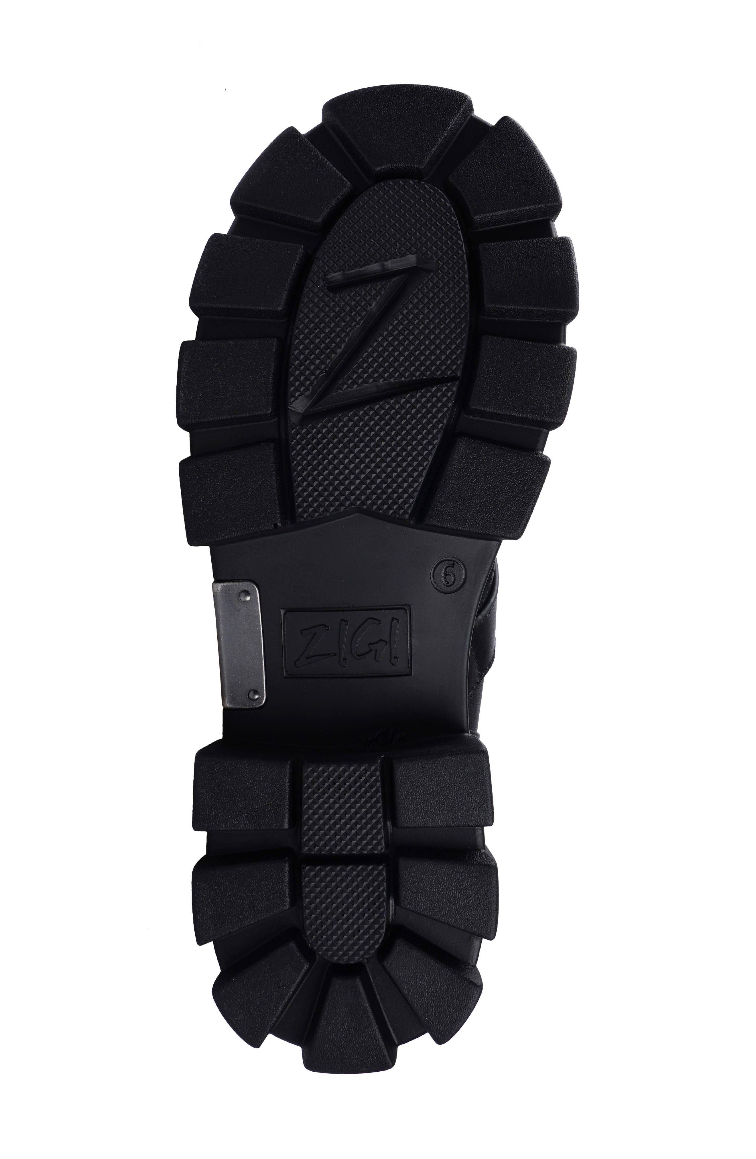 ZIGI Irana Platform Bootie, Alternate, color, Black