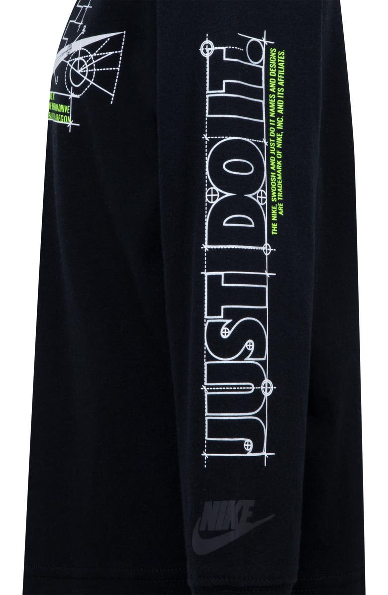 Nike Kids' Future Utility Long Sleeve Graphic T-Shirt, Alternate, color, 