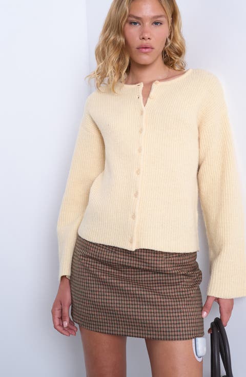 Shaker Stitch Relaxed Cardigan