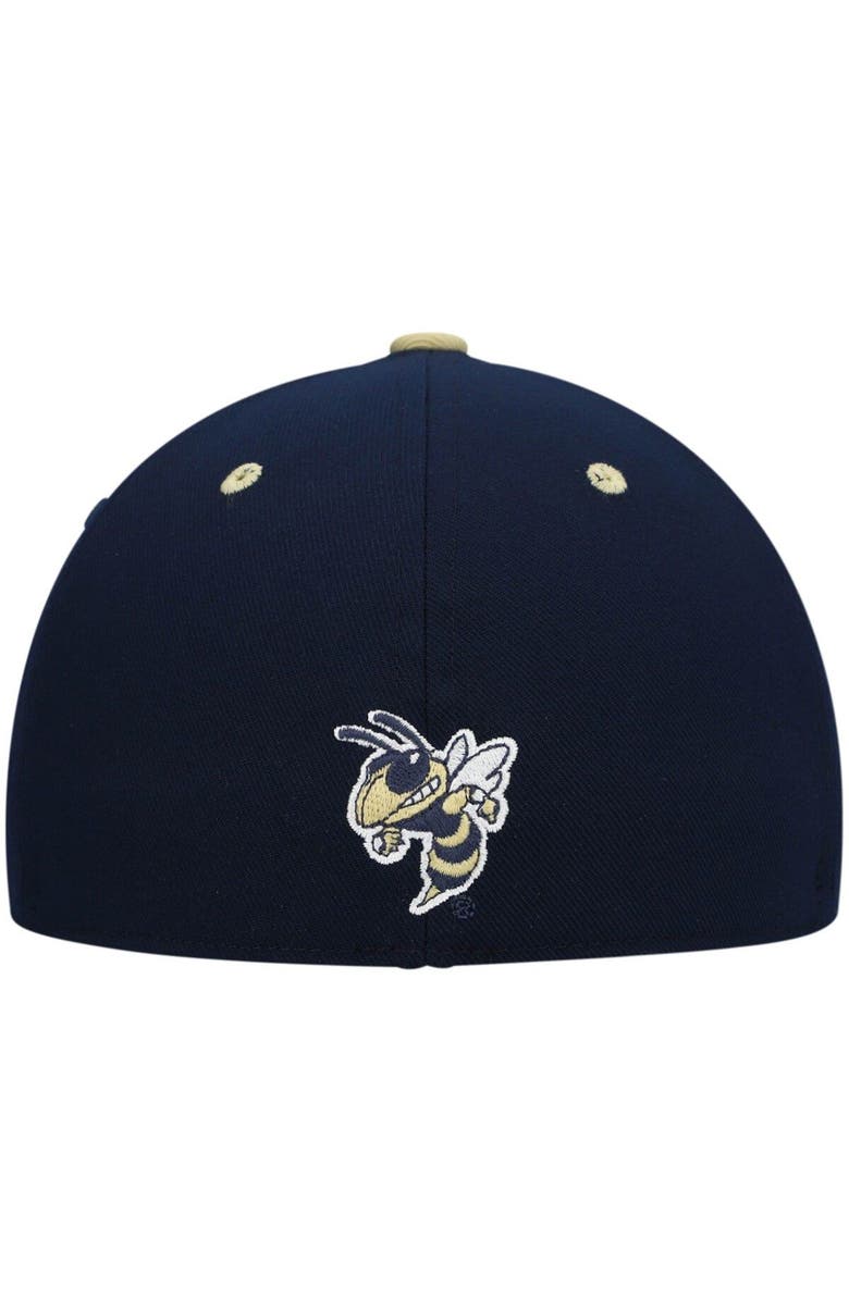 adidas Men's adidas Navy Georgia Tech Yellow Jackets On-Field Baseball Fitted Hat, Alternate, color, Navy