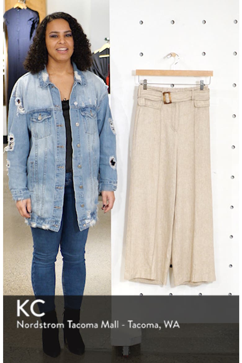 Chriselle Lim Toulouse Wide Leg Crop Trousers video