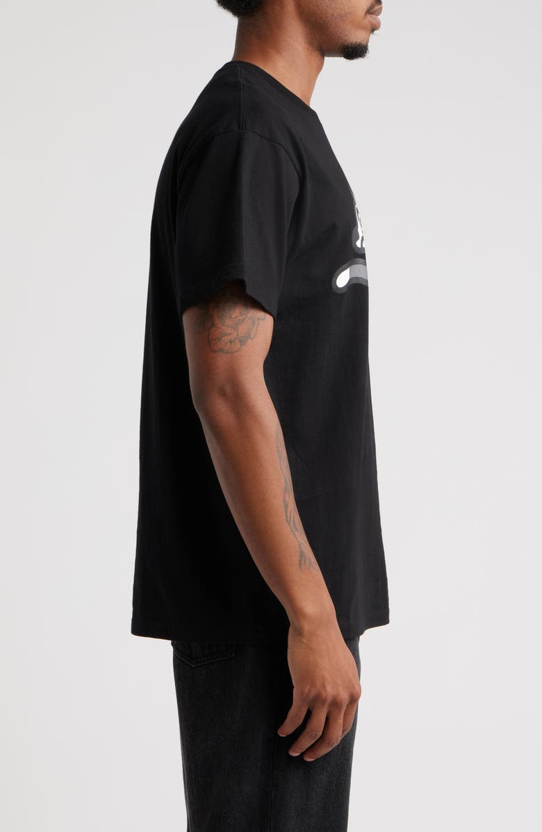 ICECREAM Running Dog Graphic T-Shirt, Alternate, color, Black