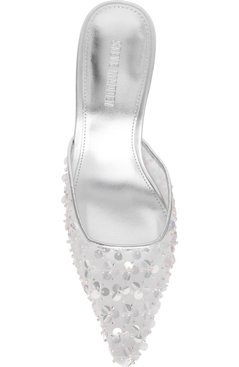Steve Madden Alexi Mule, Alternate, color, Silver Sequin