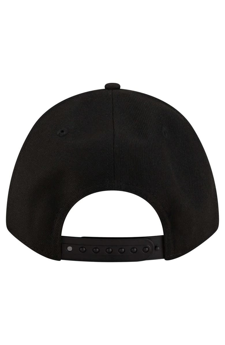 New Era Men's New Era  Black Chicago White Sox Player Replica 9FORTY Adjustable Hat, Alternate, color, 