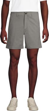 Lands' End Knockabout 7" Comfort Waist Classic Fit Chino Short