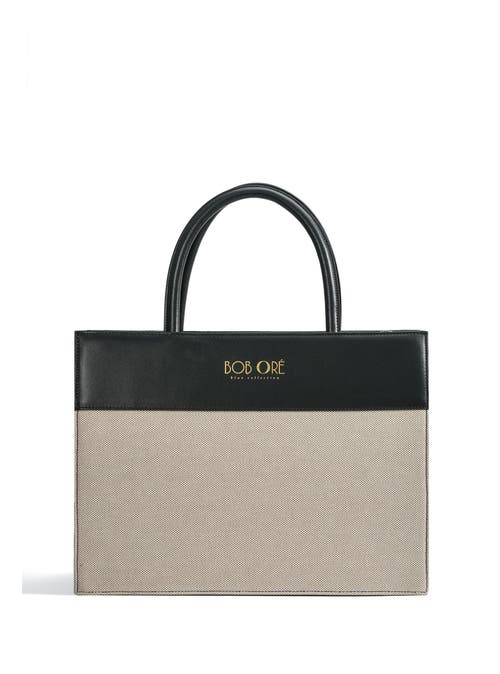 Bob Oré Blue Collection Victoria Tote Bag In Black