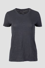 Majestic Filatures Linen Stretch HD S/S Crewneck