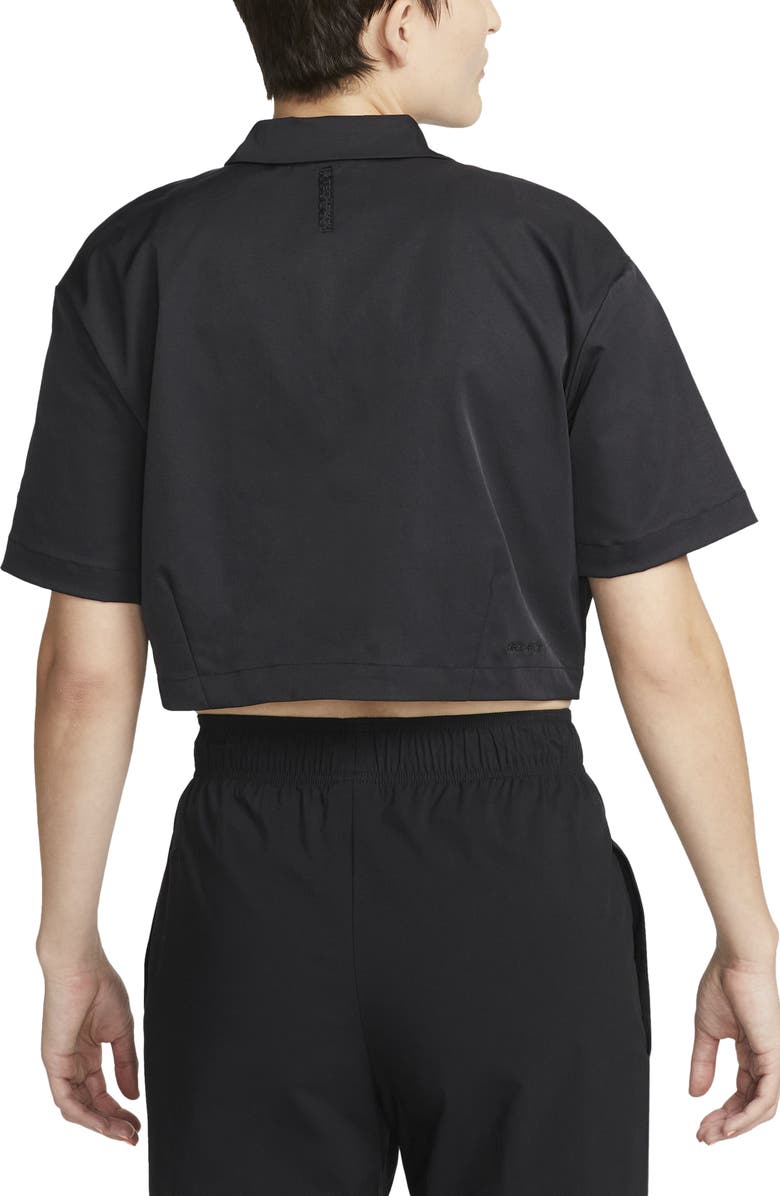 Nike Sportswear Dri-FIT Crop Polo Shirt, Alternate, color, 
