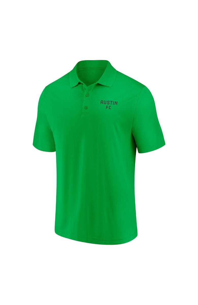 FANATICS Men's Fanatics Branded Green/Gray Austin FC Iconic Polo Combo Set, Alternate, color, 