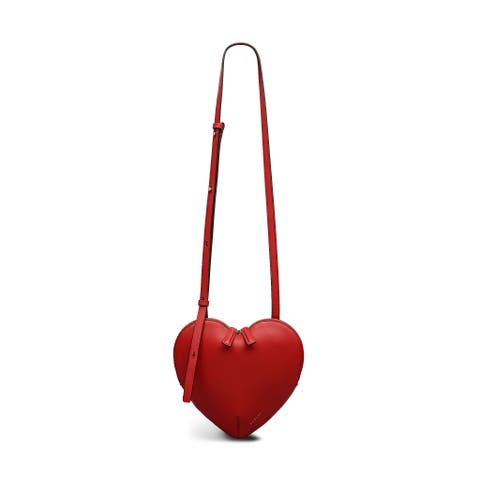 Heart Street Medium Ziptop Crossbody Bag